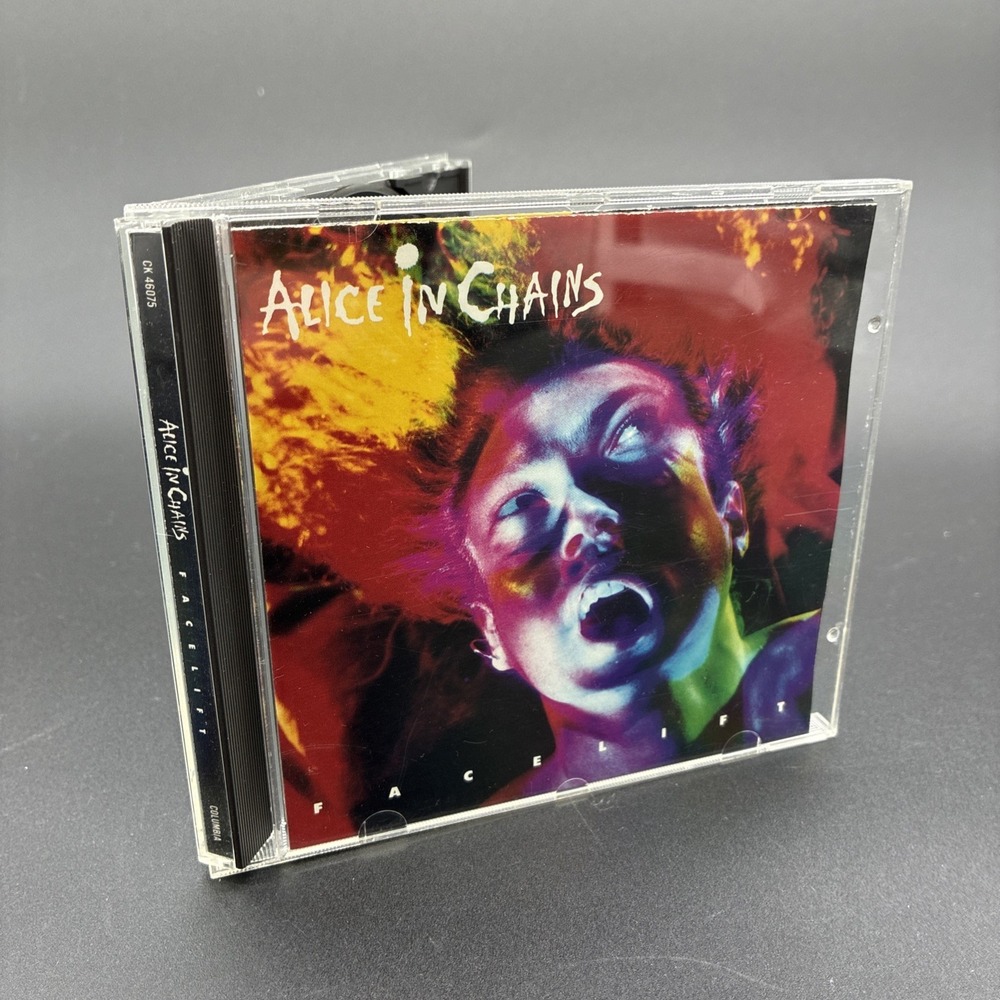 Alice in Chains Facelift CD 1990 Columbia CK 46075 Grunge Alternative Rock